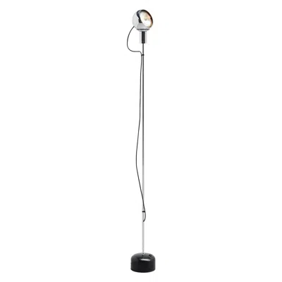 Pre-owned Angelo Lelii Angelo Lelli Floor Lamp Model 14002 Arredoluce, 1966 In Transparent