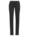 Angelo Marani Woman Pants Black Size 10 Cotton, Elastane In Black