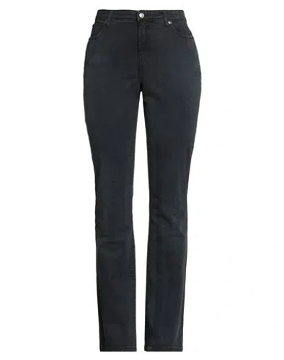 Angelo Marani Woman Pants Black Size 14 Cotton, Elastane