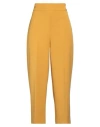 Angelo Marani Woman Pants Marigold Size 4 Polyester, Elastane In Yellow