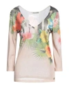 Angelo Marani Woman Sweater Sand Size 4 Viscose In Beige