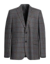 Angelo Nardelli Man Blazer Navy Size 44 Virgin Wool, Viscose, Polyamide In Navy Blue
