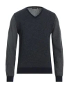 Angelo Nardelli Man Sweater Midnight Blue Size 38 Wool, Polyamide In Blue