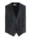 Angelo Nardelli Man Tailored Vest Midnight Blue Size 42 Acetate In Blue