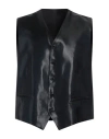Angelo Nardelli Man Tailored Vest Midnight Blue Size 44 Acetate In Blue