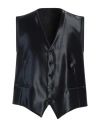 Angelo Nardelli Man Tailored Vest Midnight Blue Size 44 Virgin Wool, Polyester In Blue