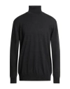 Angelo Nardelli Man Turtleneck Steel Grey Size 46 Merino Wool