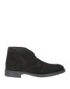 Angelo Pallotta Man Ankle Boots Black Size 13 Soft Leather