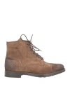 Angelo Pallotta Man Ankle Boots Khaki Size 13 Soft Leather In Beige
