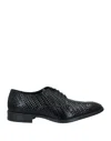 Angelo Pallotta Lace-up Shoes In Black
