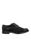 Angelo Pallotta Man Lace-up Shoes Midnight Blue Size 8 Soft Leather