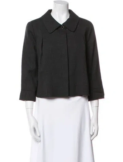 Pre-owned Angelo Tarlazzi Wool Evening Jacket In Black