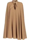 A.n.g.e.l.o. Vintage Cult 1960s Cashmere Cape Coat In 褐色