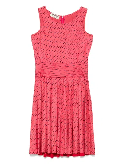 Pre-owned A.n.g.e.l.o. Vintage Cult 1960s  Abstract-print Midi Dress