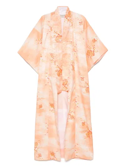 Pre-owned A.n.g.e.l.o. Vintage Cult 1970s Floral-print Coat
