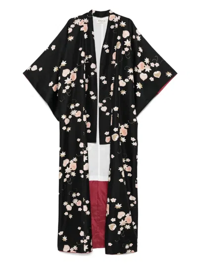 Pre-owned A.n.g.e.l.o. Vintage Cult 1990s Floral-print Coat