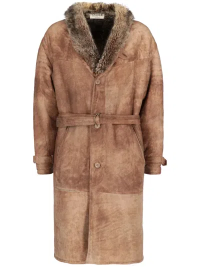 Pre-owned A.n.g.e.l.o. Vintage Cult 1990s  Coat In 褐色