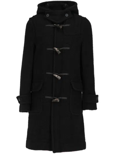 Pre-owned A.n.g.e.l.o. Vintage Cult 1990s  Duffle Coat In 黑色