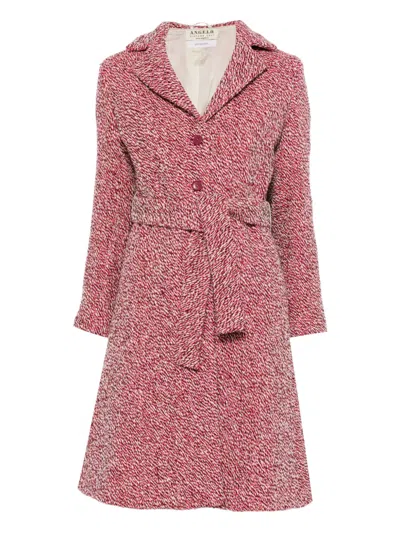 Pre-owned A.n.g.e.l.o. Vintage Cult 2000s Single-breasted Coat In Pink