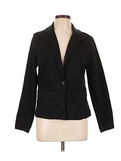 Pre-owned Angels 3/4 Sleeve Top Black Square Neckline Tops