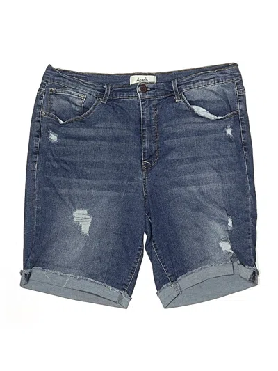 Pre-owned Angels Denim Shorts In Blue