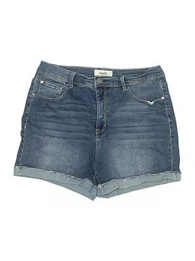 Pre-owned Angels Denim Shorts In Blue