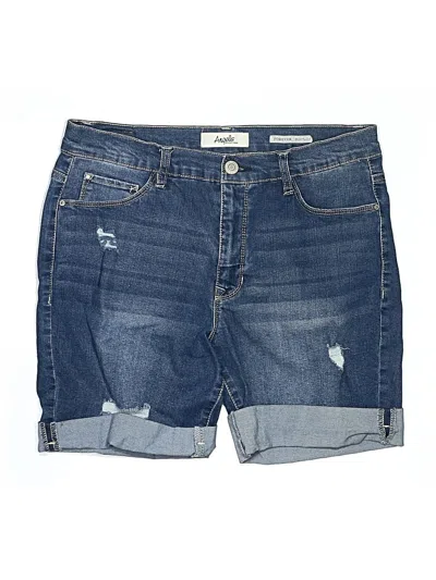 Pre-owned Angels Denim Shorts In Blue