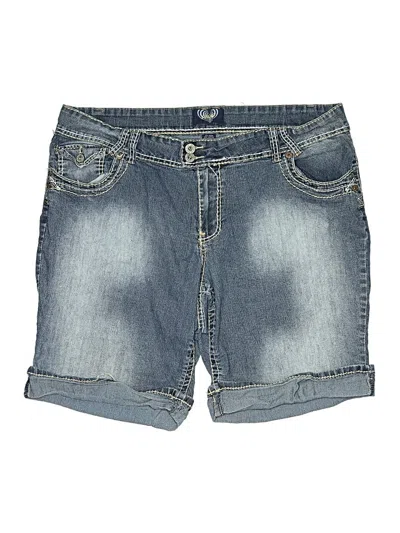 Pre-owned Angels Denim Shorts In Blue