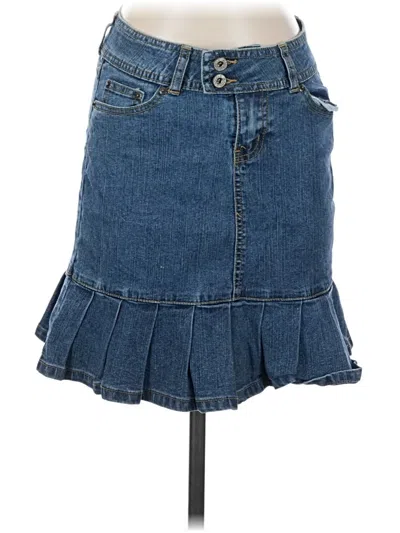 Pre-owned Angels Denim Skirt In Blue