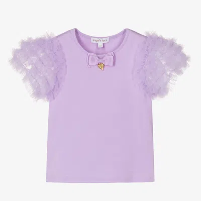 Angel's Face Kids' Girls Purple Tulle T-shirt