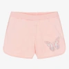 ANGEL'S FACE ANGEL'S FACE TEEN GIRLS PINK BUTTERFLY COTTON SHORTS