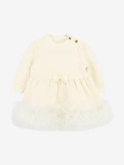 Angel's Face Angels Face Baby Girls Dawn Tulle Trim Dress In Neutral