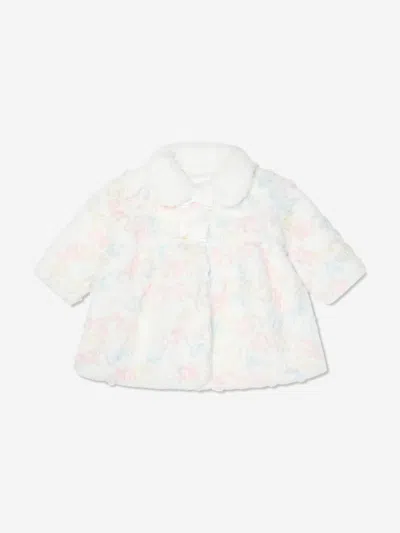 Angel's Face Kids' Angels Face Baby Girls Harmony Pastel Fur Coat In White