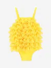 Angel's Face Baby Girls Minnow Sparkle Swimsuit In Yellow