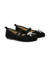 Angel's Face Crystal-embellished Ballet Flats In Multi