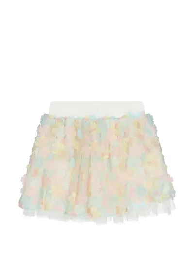 Angel's Face Kids' Floral-embelishment Skirt In Multi