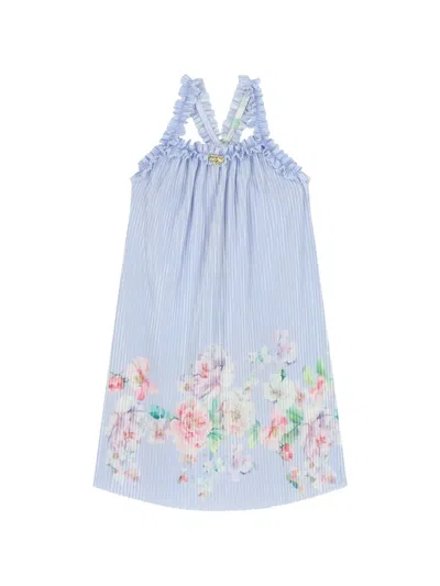 Angel's Face Kids' Fortuna Boarder Dress In Blue