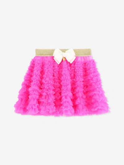 Angel's Face Kids' Girls Ballroom Skirt In Pink