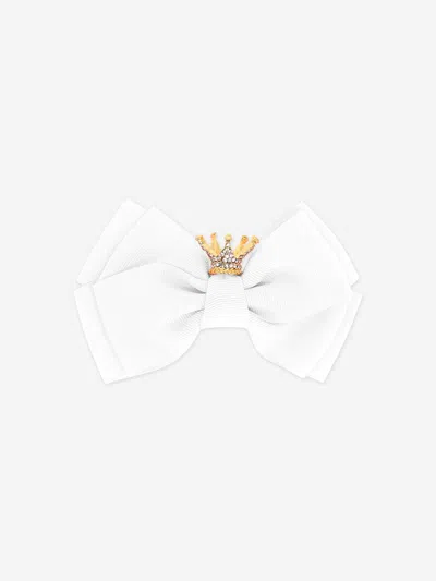 Angel's Face Kids' Angels Face Girls Big Bow With Crown In White