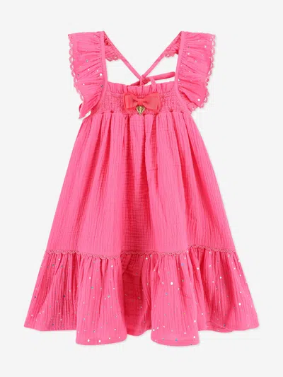 Angel's Face Babies' Girls Davita Beach Dress In Pink