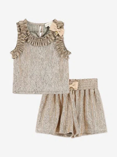 ANGEL'S FACE ANGELS FACE GIRLS FORTUNATE TOP AND SHORTS SET