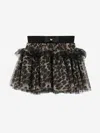 Angel's Face Angels Face Girls Georgian Leopard Skirt In Black