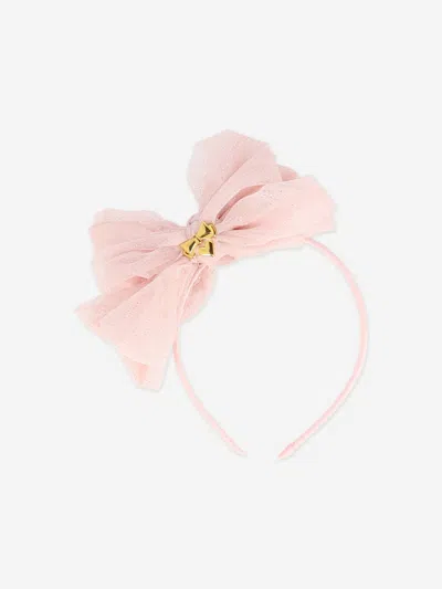 Angel's Face Kids' Angels Face Girls Gladys Sparkle Tulle Headband In Pink