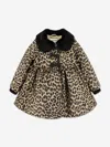 Angel's Face Angels Face Girls Harmony Leopard Coat In Animal Print