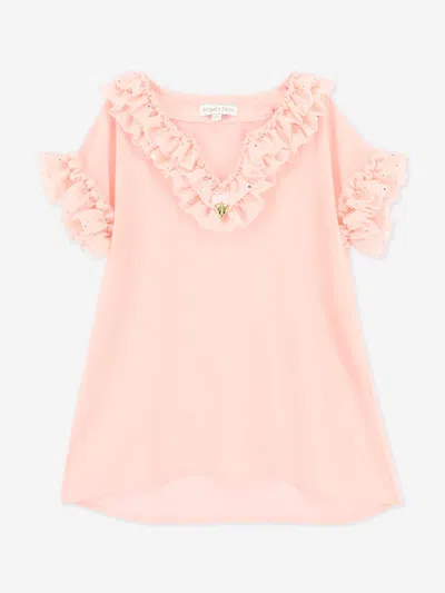 Angel's Face Kids' Angels Face Girls Irena Sparkle Kaftan In Pink
