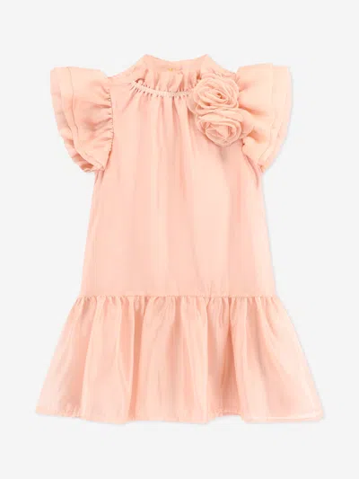 Angel's Face Kids' Girls Loreen Flowers Dress In Pink
