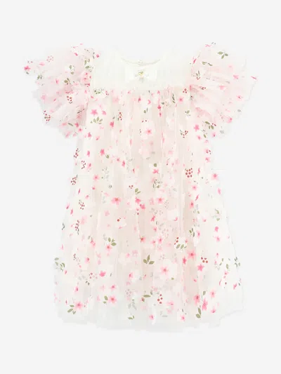 Angel's Face Babies' Angels Face Girls Marlowe Petal Tulle Dress In White