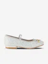 Angel's Face Girls Maya Crystal Shoes In Silver
