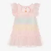 ANGEL'S FACE GIRLS PINK FRILLY TULLE DRESS