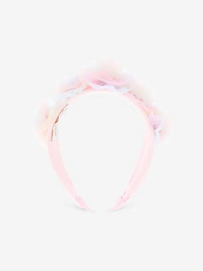 Angel's Face Kids' Girls Rosie Tulle Alice Band In Multicoloured